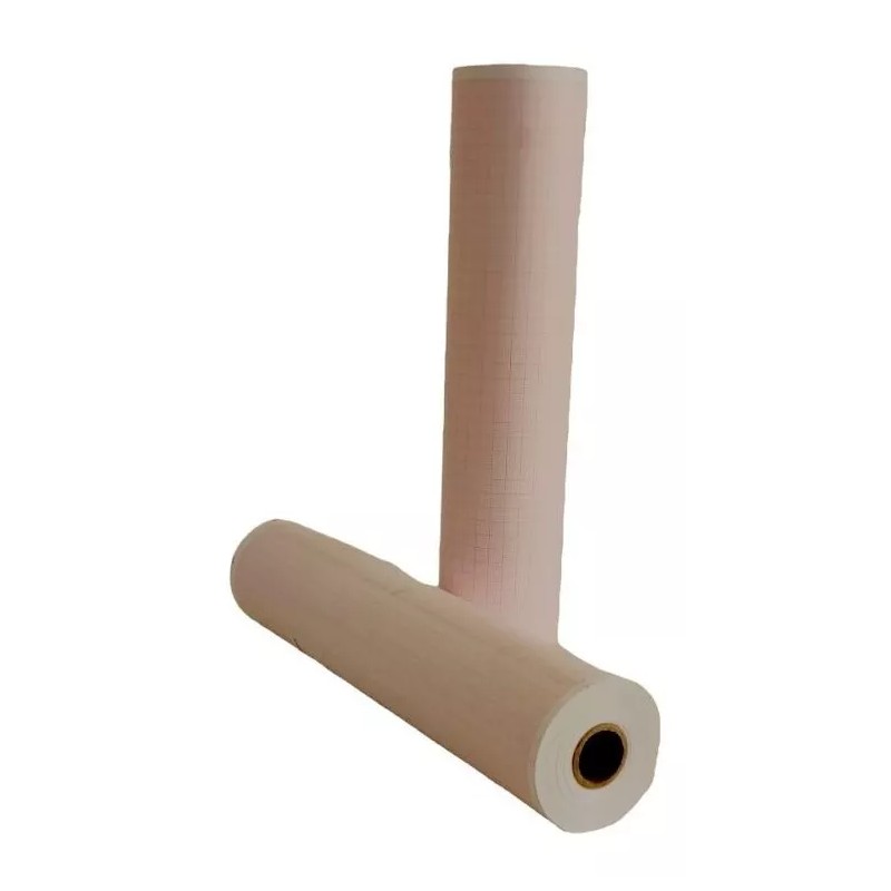 LESSA Papel Para Electrocardiograma Electro Ecg 215m X 25m 5rollos