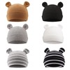 6 Pieces Preemie Baby Girls Hat Autumn Winter Newborn Baby