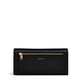 RADLEY London Carpenter Yard Women's Large Leather Flapover Wallet, Black