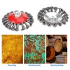 Wire Brush for Angle Grinder, 4Pcs Rotary Twist Knot Wire