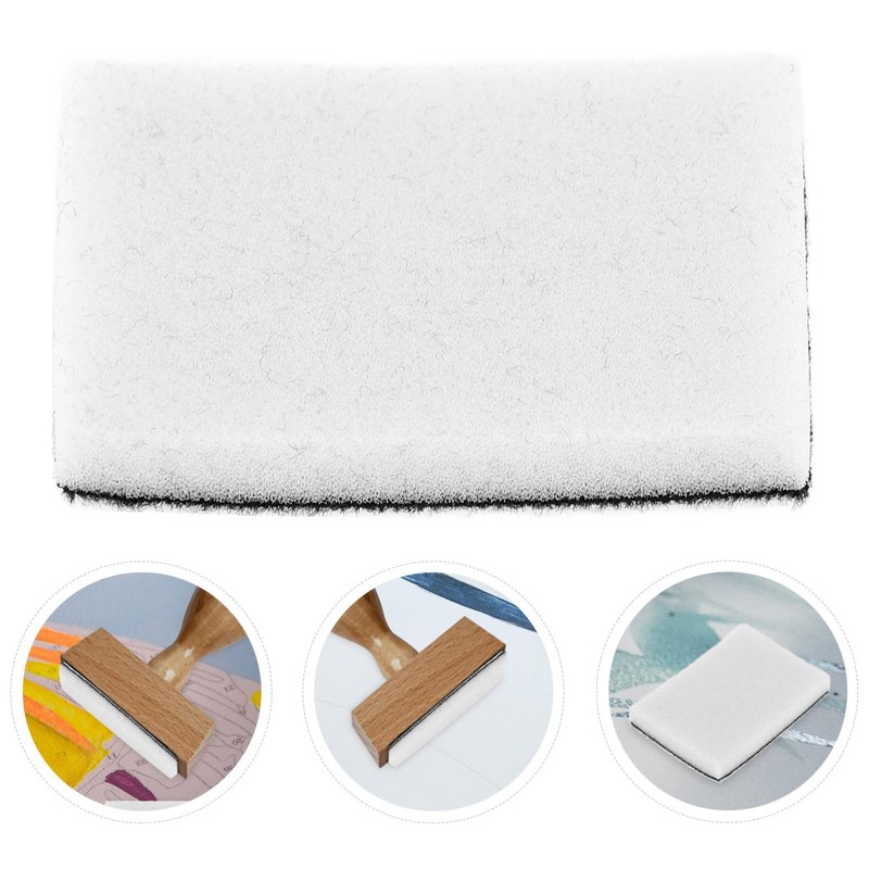 Totority 10pcs Mini Square Foam Pads for Ink Blending Tools