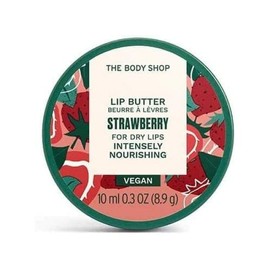 The Body Shop Strawberry Lip Butter For Dry Lips 9g