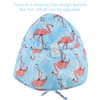 Malaxlx Baby Sun Hat Infant Toddler Cute Flamingo Sky Blue