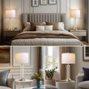 QiMH Lamps for Bedrooms Set of 2, Touch Control Table