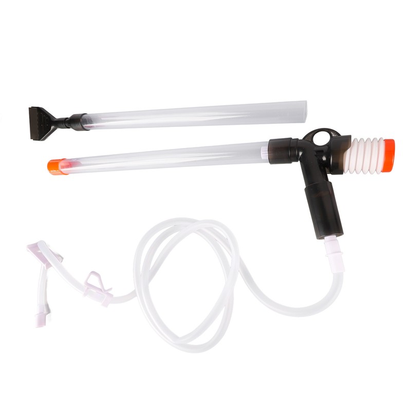 Manual Aquarium Water Changer Safe Efficient Fish Tank Gravel Cleaner
