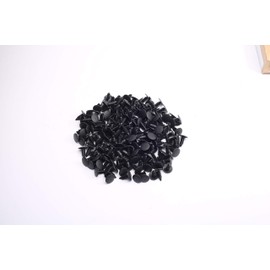 N / A OCESTORE Car Plastic Trim Boot Rivets Push Clip Fastener,7mm Hole Push Retainer Bumper Fender Shield Clips for Automotive Pins Clips Rivets Retainers Screw (Set of 100)