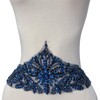 Handmade Rhinestone Applique Bridal Accessories Glass Stones Crystal Belt Wedding