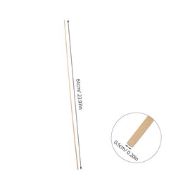 Kisangel 20pcs Kites Bamboo Sticks Kite Making Wooden Rods DIY Projects for Kids Outdoor with Activities Easy to Assemble