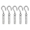PATIKIL M6 Concrete Wall Hook, 5 Pcs 304 Stainless Steel