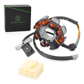 LK 8 Coil Magneto Stator 5 Wires for CG 125cc 150cc 200cc 250cc ATV Quad Dune Buggy Dirt Pit Pro Dirt Bike Go Kart TaoTao Sunl