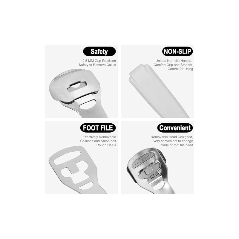 Corn Callus Remover for feet Hard Skin Remover Foot Scraper