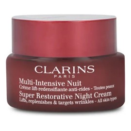 Crema Hidratante Noche Clarins Super Restorative Antiarrugas 50ml                                                                                     