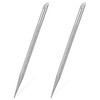 2Pcs Nail Cleaning Cuticle Stick Stainless Steel Cuticle Pusher Nail