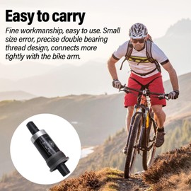 TULEBOLIAN Bicycle Bottom Bracket,Bb73-68-113mm,Quare Hole Axis,For Square Tapered Spindle Crank,With Waterproof Screws,For Mountain Bikes