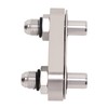 Transmission Cooler Line Adapter Plate with 6AN Fitting 551121 6AN