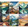 MBNTJHT 6 Pack Scenery Diamond Art Kits for Adults Beginners,Landscape