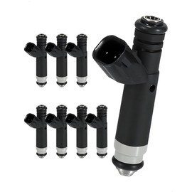 Amblee 8-Count Fuel Injector Compatible with Ford F-150/E-150/E-250/Explorer 2004-2008, Mercury Mountaineer 2004-2005 - V8 4.6L Replacement for FJ867 800-1903N 4L3Z9F593AB 4L3Z9F593BA 4L3E-B4C