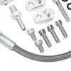Coolant Crossover Hose Kit Rugged Stable Reliable Anti Aging Throttle