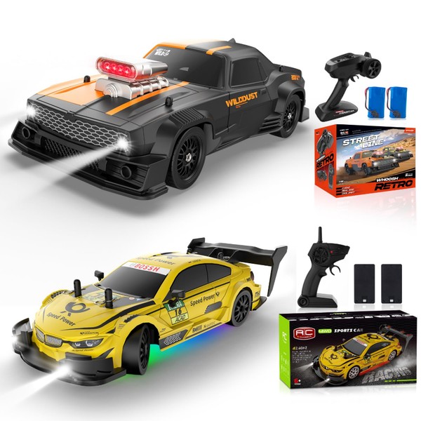 1/16 RC Drift Car with Gyro Full Proportional 4WD 50KM/h