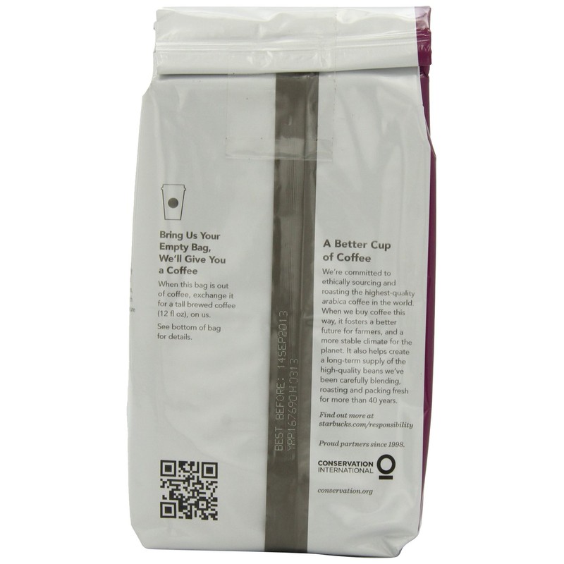 Starbucks Decaf Caffe Verona Ground Coffee, 12 Ounce (Pack of