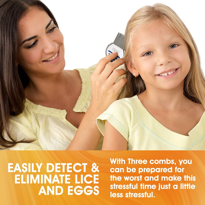 Lice Comb - (Pack of 3) Head Lice Treatment that's