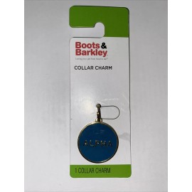 Boots & Barkley Collar Charm for dogs pet tag "Alpha" Dog tag