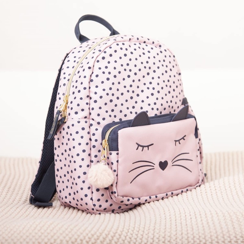Depesche 11915 Princess Mimi Backpack in Light Pink, Polka Dot