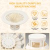 Baozi Maker, 7.09" Flower Shaped Bun & Dumpling Machine, Baozi