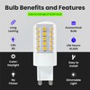 Feit Electric G9 LED Bulb Dimmable 40W Equivalent, 500 Lumens,