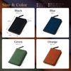 TASUKI Men's Bi-fold Wallet, Middle Size, Genuine Leather, Made in