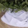 Kaemingk Artificial White Snow Rug Silver Glitter Frosty Christmas Snow