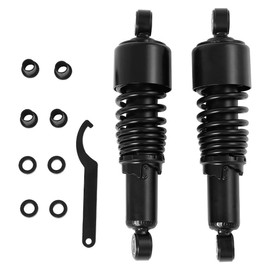 10.5" Motorcycle Rear Lowering Shocks Absorber Suspension For Harley Sportster XL883 XL1200 Custom