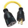 Parkworld 886351 Adapter Cord Locking L6-15 Plug to 5-20 (5-15)