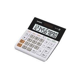 Casio MH-10M Business Calculator, Black/White