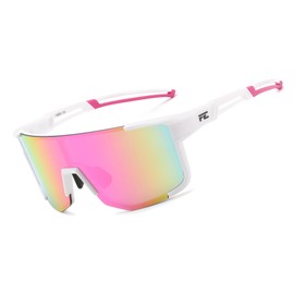 FEISEDY Cycling Glasses Sports Sunglasses for Men Women, Lightweight TR90 Frame UV400 MTB Running Fishing Baseball B0224