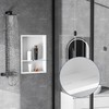 Qeke Stainless Steel Shower Niche 18" X 12", No Tile