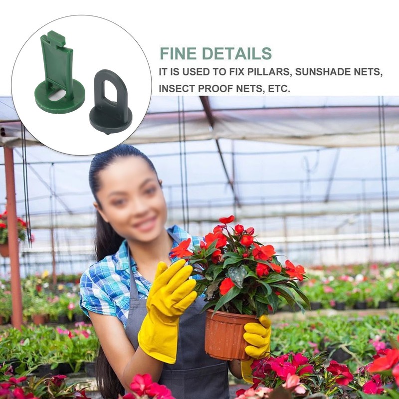100Pcs Greenhouse Twist Clips Space Saving Easy to Use Sturdy
