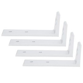 4PCS Corner Braces Aluminum L Shaped Right Angle Support Fixing Repair Brackets Silver3030 Single Groove