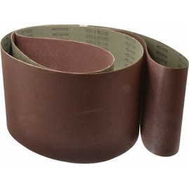 Tru-Maxx 8" Wide x 107" OAL, 120 Grit, Aluminum Oxide Abrasive Belt Aluminum ...