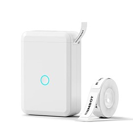 NIIMBOT Máquina etiquetadora D110 con cinta, impresora de etiquetas pequeñas, conexión Bluetooth, múltiples plantillas disponibles para teléfono, fáci