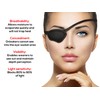 Eye Patch, Mesh, Aero, See Through, Black, Concave, Breathable Fabric,