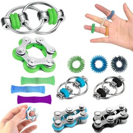 Pack of 12 Fidget Toys, Adhs Toy, Anti-Stress Toy, Adult Fidget Toys, Adhs Toy Adults, Tuning Toy, Anti-Stress Toy, Adults, Best Fidget Toys