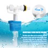 Universal Cistern Filling Valve G1/2 Inch Connection Cistern Replacement Parts