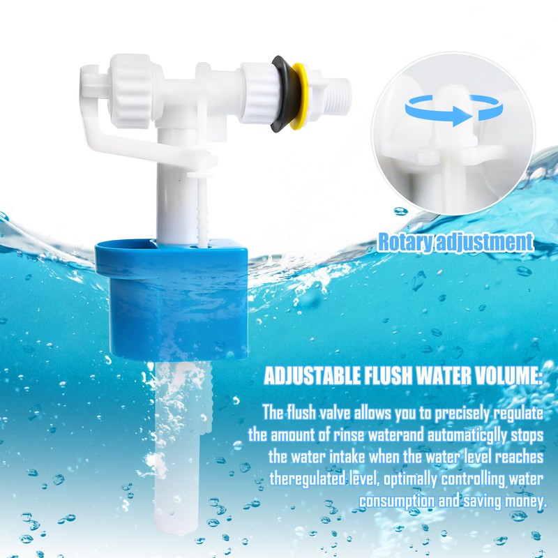 Universal Cistern Filling Valve G1/2 Inch Connection Cistern Replacement Parts