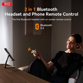 XO Simple is Beauty Wireless Earbuds with Video Control & Camera Shutter, BT 5.4 HiFi Stereo Sound, Long Playtime, Fast Charging, Touch Control, IPX5 Sweatproof for Sports, Work & Commute