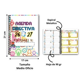Agenda Directiva Primaria Medio Oficio 90 Gr Mod-02