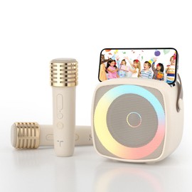 TANALAZ Karaoke Machine (White)