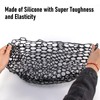 Alwonder Fishing Nets Silicone Replacement Netting, Clear Black Fly Fishing