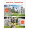 VEVOR Chain Link Fence Gate, 32 x 46 in, Adjustable