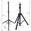 Cabeza de Maniquí Ajustable, Giratoria, Trípode Estable